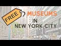 Which NYC Museums are Free