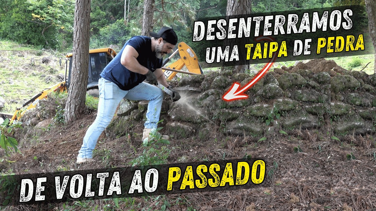 Resgatando as Antigas Taipas do Sítio — O Passado Voltou!