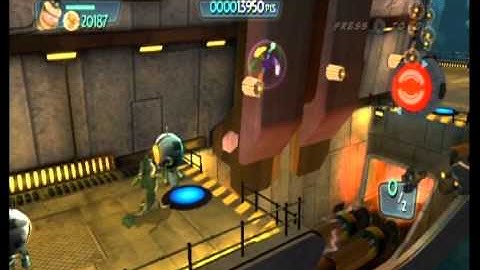 Monsters vs. Aliens Movie Game Walkthrough Part 5 (Wii)