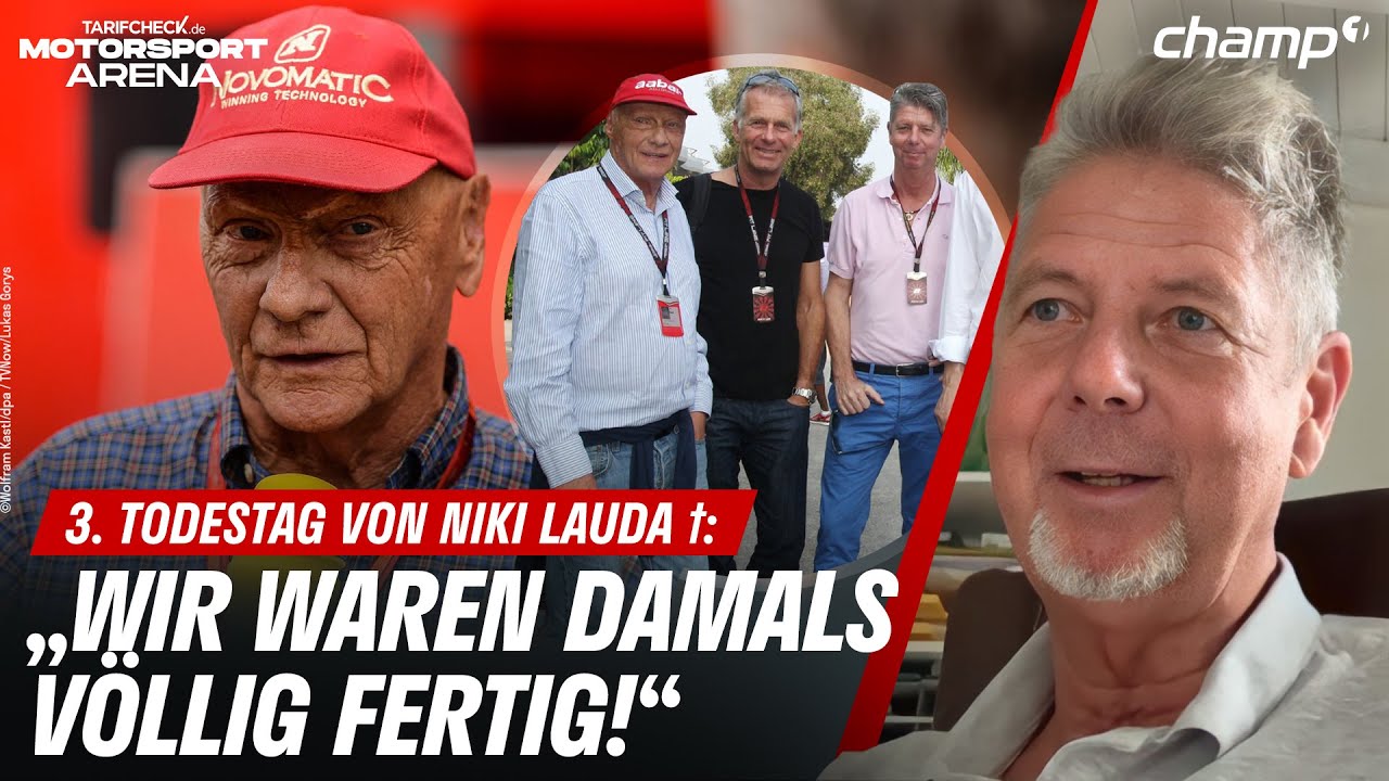 3. Todestag von Niki Lauda †: Heiko Wasser: „Wir waren damals völlig fertig!“ | Formel 1