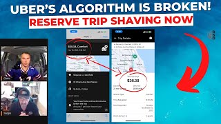 Uber's Agorithm Is BROKEN! Uber Shaving Fares On Reserve Trips