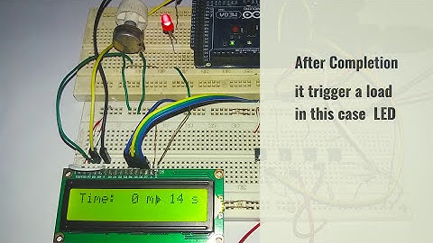 countdown Timer using Arduino