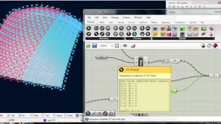 Mapping Curves to Surfaces in Grasshopper