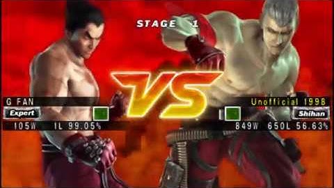 Tekken 5 PPSSPPv1.6.2 Dojo With Kazuya part15