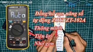 ĐỒNG HỒ VẠN NĂNG SỐ TỰ ĐỘNG ZOTEK ZOYI ZT 102A - AUTOMATIC DIGITAL MULTIMETER ZOTEK ZOYI ZT 102A