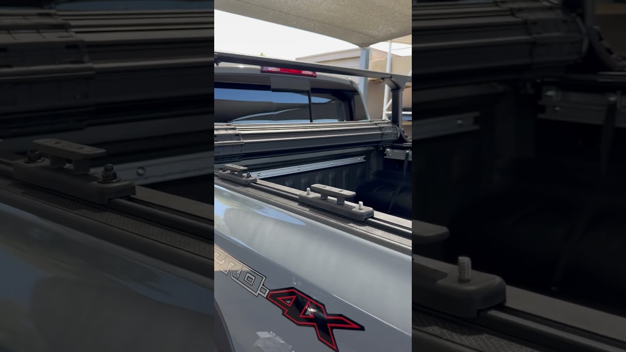 Bak Revolver X4TS Tonneau Cover & Elevate Truck Bed Rack System