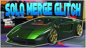 GTA 5 SOLO FULL CAR 2 SERVICE MERGE GLITCH HOW TO MAKE MODDED CARS BENNY MERGE GLITCH GTA 5 GLITCHES