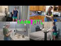 STAY AT HOME MOM CLEAN WITH ME 2024 | STAY AT HOME MOM OF 2 MOM ROUTINES ( MORNING ) DAY IN THE LIFE