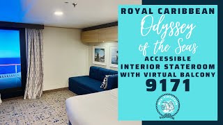 Royal Caribbean Odyssey Spectrum of the Seas Accessible Interior Stateroom with Virtual Balcony 9175