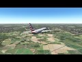 Boeing 737 Crosswind Landing | X-Plane 11