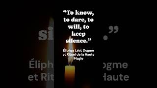 Wisdom Of The Ages - Éliphas Lévi