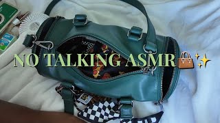 Asmr Whats In My Bag Telfar Duffle Purse Sounds