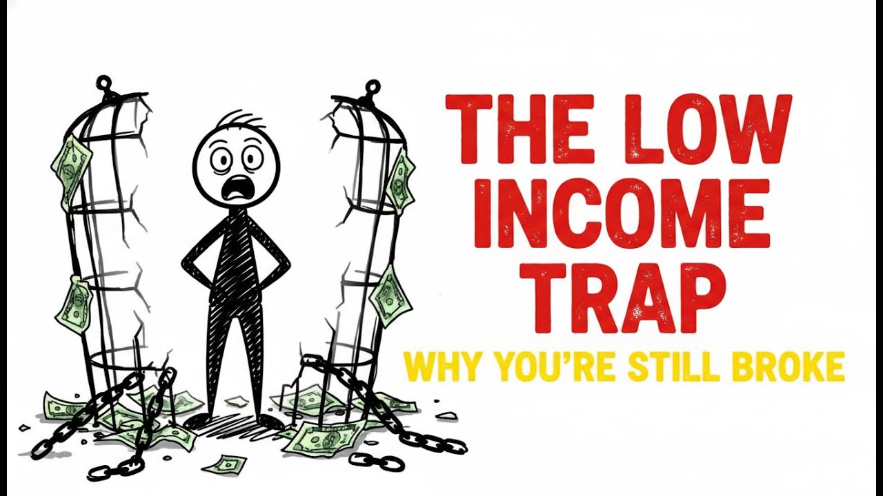 The Low Income Trap Why 78% Can't Save | Atomic Habits Solution