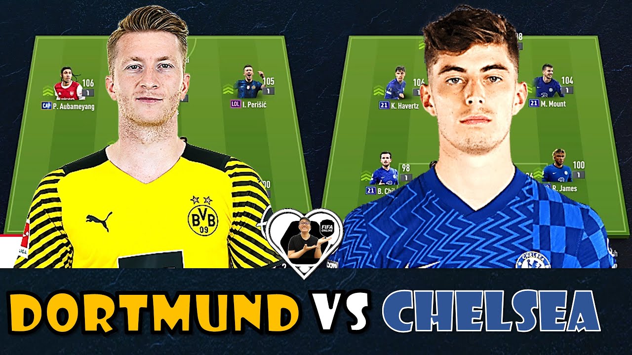 FIFA ONLINE 4 | Chelsea Vs Dortmund: Bán Kết Giải Đấu TEAM COLOR Đại Chiến FO4 By I Love FIFA TV