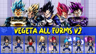 Mugen char Vegeta all forms V2 by Micheal22