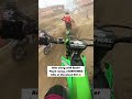 Racing a BORROWED BIKE in Supercross?! #pov#gopro#dirtbike#motocross#racing#fyp#iphone#viral#bike