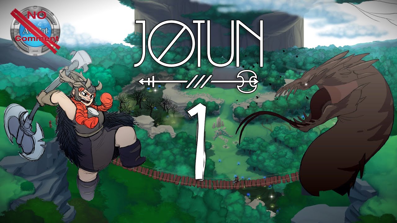Let's Play Jotun part 1 The Barrow Mound no commentary