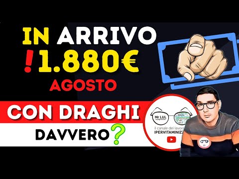 ⚠ NUOVO BONUS 1880€ in ARRIVO dal 27 AGOSTO ?! ECCO DI COSA SI TRATTA