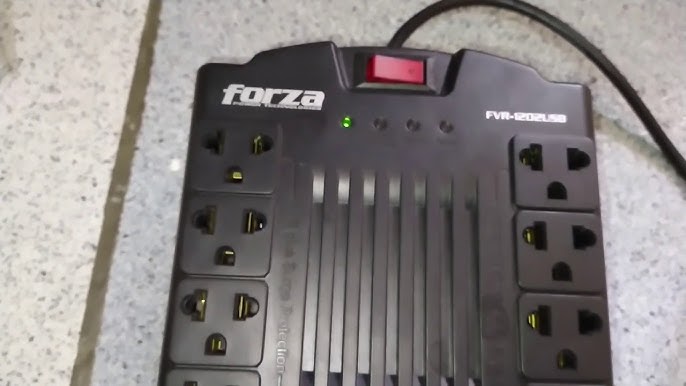 Estabilizador Forza FVR-1202 de 1200 VA - Intecsa