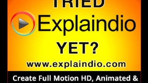 Explaindio Video Creator. Marketing Software