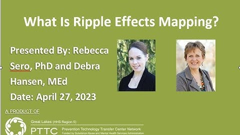 What is Ripple Effects Mapping? Map the impact of your prevention efforts in an engaging & fun way!