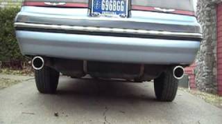 1988 Ford Thunderbird 5.0L V8 FLowmaster Exhaust Clip