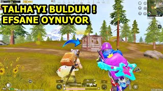 TALHAYI BULDUM ! EFSANE OYNUYOR ! EKİBE DAVET ETTİM  DUO SQUAD PUBG MOBİLE