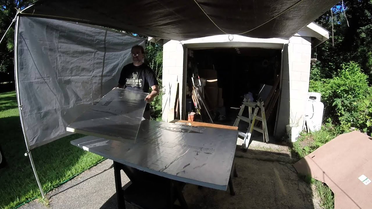 Insulation install on my van build - YouTube