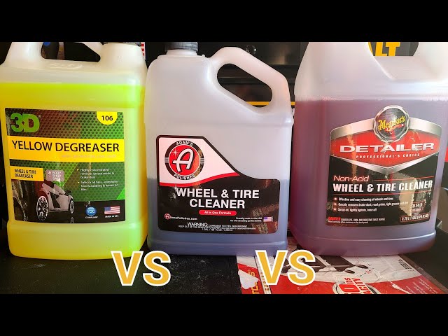 P&S BRAKE BUSTER VS ADAMS WHEEL & TIRE CLEANER: WHICH ONE PERFORMS