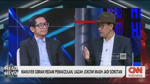 Manuver Gibran Redam Pemakzulan, Ijazah Jokowi Masih Jadi Sorotan | Head to Head | Part 4