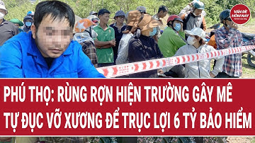 Phú Thọ: Rùng rợn hiện trường gây mê, tự đục vỡ xương để trục lợi 6 tỷ bảo hiểm