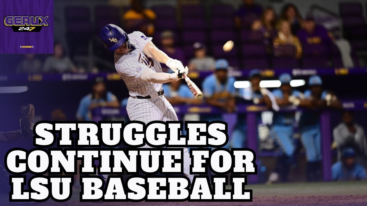 LSU baseball struggles continue, plus latest spring football tidbits