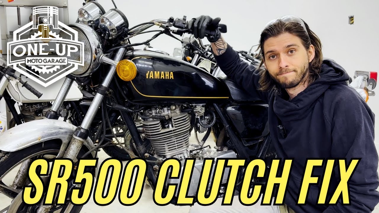 Ремонт сцепления SR500 (бесплатно!)