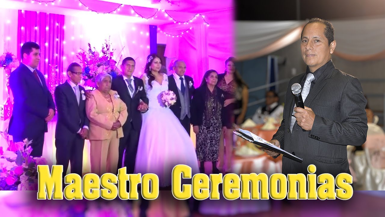 LUIS ZAVALA Maestro Ceremonias LIMA PERU 998328358