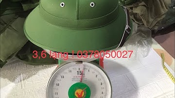 3,6 lạng ! Quá nhẹ cho 1 chiếc mũ ổi tầu cót ép! 0378050027 ! Giá 1 triệu ạ