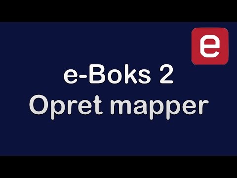 Video: Sådan Oprettes Mapper I