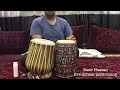 Basir Hassan - Mast Afghan Live Tabla/Dohlak music performance [MOGHOLI/QATAGHANI]