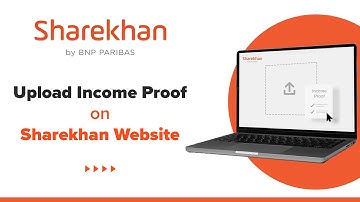 how to upload the Annual Income proof on Sharekhan website
