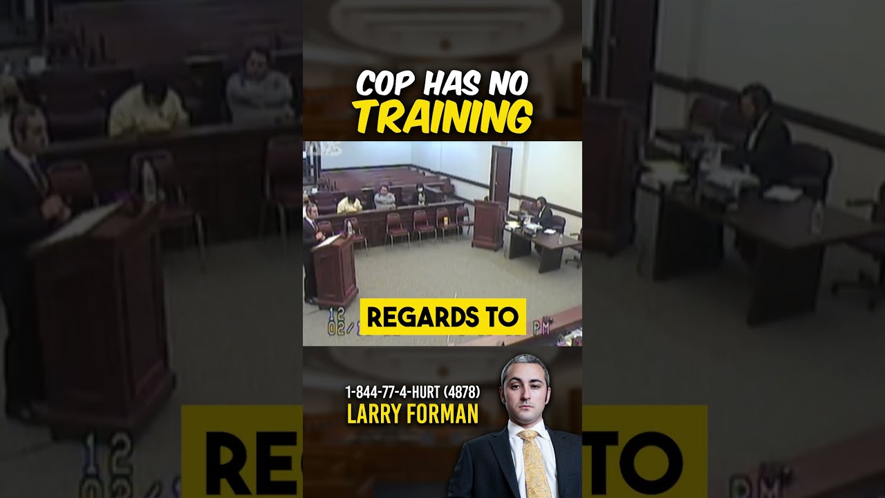 What Happens When A Cop Has No Training 