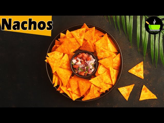 Quick and Easy Nachos Recipe | Rice Flour Snacks | Teatime Snacks | Indian Style Cripsy Snacks | She Cooks
