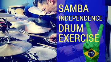 Samba Drum Independence Exercise