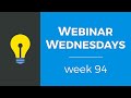 Webinar Wednesday 94 - Training Workshop for Directory Software