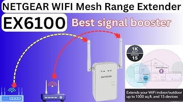 NETGEAR EX6100 ||  WIFI Signal Booster and  Range Extender