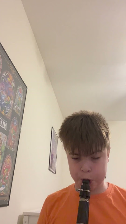 #music Razorback fight song on clarinet