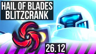 BLITZCRANK &amp; Varus vs NAMI &amp; Cassiopeia (SUP) | Hail Of Blades | TR Challenger | 26.12
