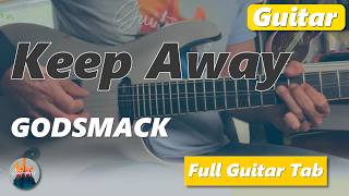 How To Play Keep Away | Godsmack | Guitar Tutorial | Scrolling Tabs (Full Play-Along)
