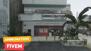 Ammunation fivem | Fivem Mods | Interior & map for Roleplay | FiveM mlo store