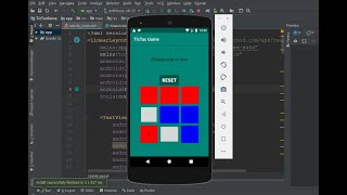 Tic Tac Toe Game In Android Studio Part One  With Source Code screenshot 1
