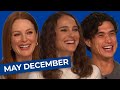 Natalie Portman, Charles Melton &amp; Julianne Moore Adorably Fan Out Over Each Other | May December