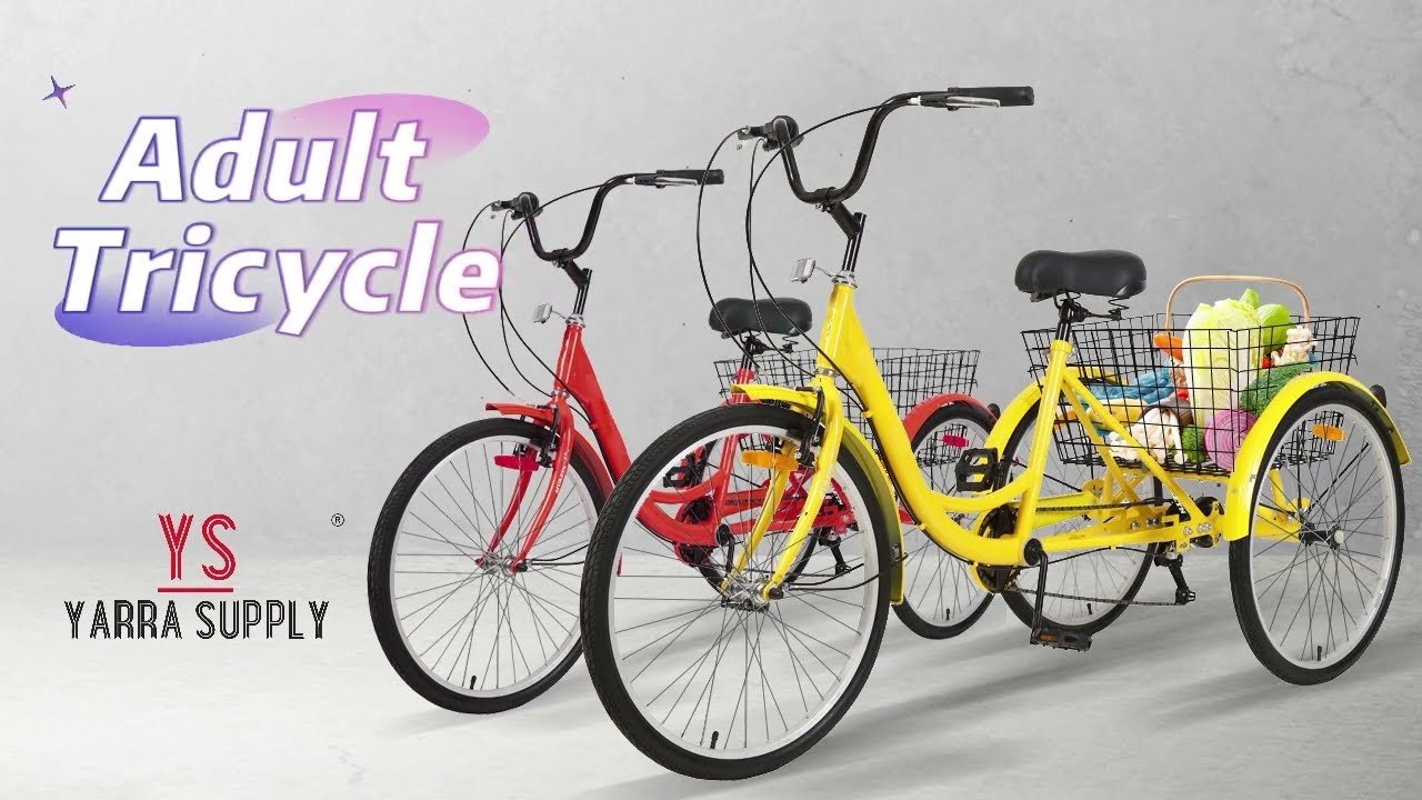 How to assemble an Adult Tricycle-Full Guide